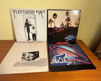 Fleetwood Mac Eagles And Jefferson Airplane Vinyl Albums