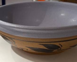 Ceramics Bowl Signed By Artist