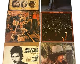 Bob Dylan Willie Nelson and The Outlaws Vinyl Albums