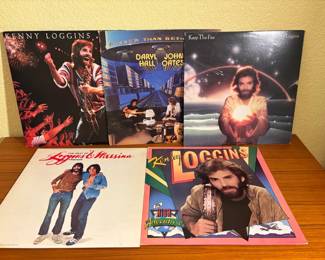Kenny Loggins Daryl Hall  John Oats Vinyl Albums