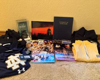 Notre Dame Fan Gear Signed Photographs and More
