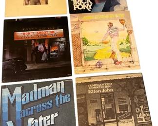 Elton John  Paul Simon Vinyl Albums