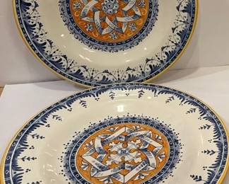 Rampini Ceramic Plates Italy