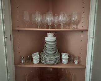 Crystal goblets