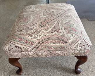 Ottoman that goes with wingback chair