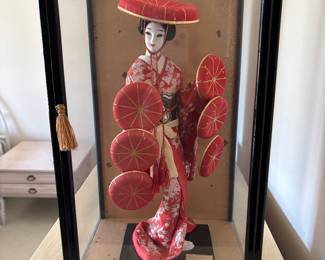 Vintage Asian Geisha doll