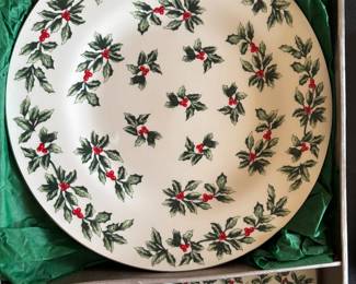 Christmas serving plate