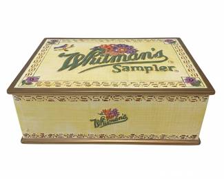 Vintage Whitman's Sampler Ceramic Box
