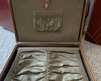 Vintage Samsonite Leather Vanity Case