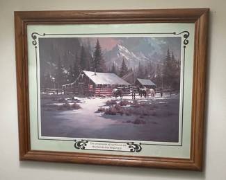 Robert G. McGovern "The Ornaments of Our House" Print