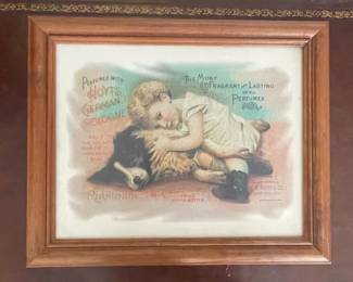 Rubifoam German Cologne Advertising Print - Perfumed with Hoyts German Cologne