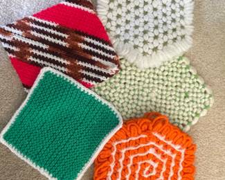 Handmade Crocheted Potholders