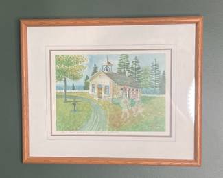 Walter S. Peterson "Best Wishes" Limited Edition Print