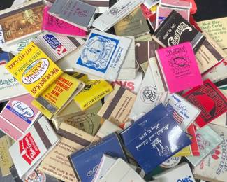 Assorted Vintage Matchbooks