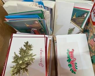 Christmas Greeting Cards and Envelopes