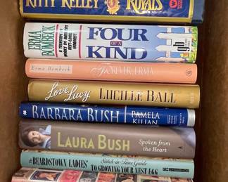 Collection of Biographies and Humor Books