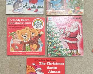 Vintage Children's Christmas Books