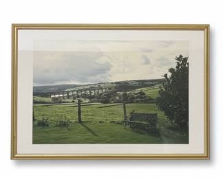Framed Landscape Photograph
