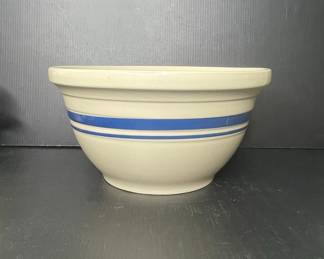 Ohio Stoneware Dominion Blue Stripe Mixing Bowl
