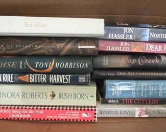 Assorted Fiction and Non-Fiction Books