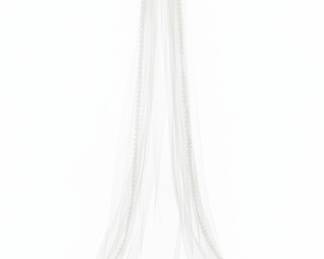 Vintage Prairie Boho Style Wedding Dress and Veil