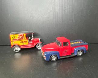 Ertl Collectibles 1956 Ford F-100 Pickup Truck with accompanying vehicle