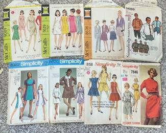 Vintage Sewing Patterns Collection