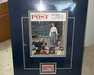 The Saturday Evening Post "Surprise" Cover Print by Jan Peirce