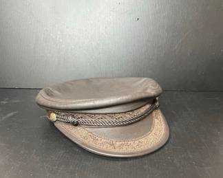 Herschel Hat Co. Leather Captain's Hat