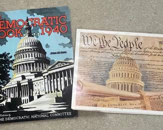 The Democratic Book 1940 and We the People 1979 Commemorative Item
