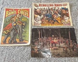 Circus Posters - Al. G. Barnes Circus and Ringling Bros. and Barnum & Bailey