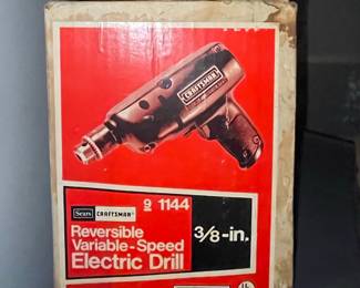 Sears Craftsman 3/8-in. Reversible Variable-Speed Electric Drill