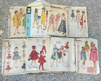 Vintage Children's Sewing Patterns - Simplicity, McCall's, Butterick