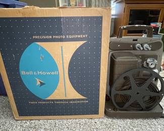 Bell & Howell 8mm Film Projector Model 253 AX