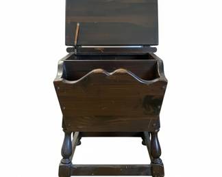 Vintage Dough Box End Table