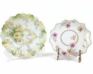 R. C. Malmaison Bavaria Porcelain Plates
