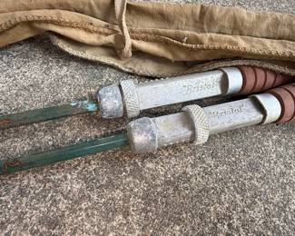 Bristol Telescopic Fishing Rods with Reel