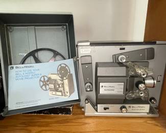 Bell & Howell Autoload Super 8 Movie Projector Model 357B