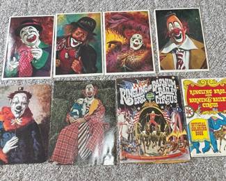 Ringling Bros. and Barnum & Bailey Circus Postcard Set with Souvenir and Coloring Books