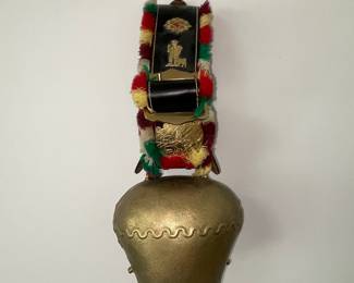 Appenzeller Cowbell with Decorative Strap