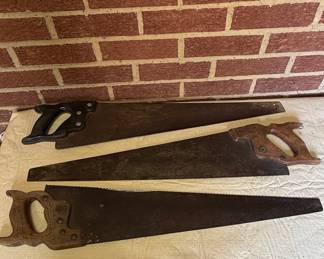 Vintage Disston Hand Saws