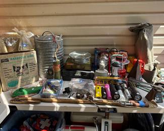 Assorted Camping and Outdoor Gear