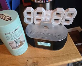 Dog Puzzle, Clock, Lighted Sign