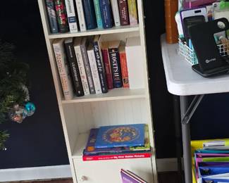 Book shelf and Books