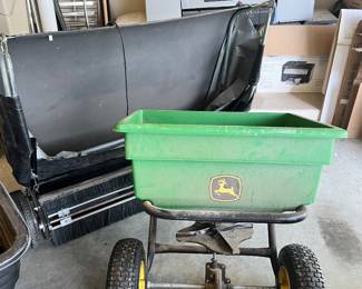 Pull-behind Spreader and Sweeper