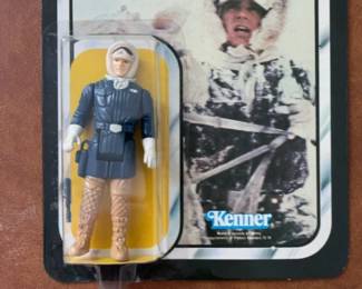 Vintage Star Wars Han Solo (Hoth Outfit) Action Figure - Kenner Empire Strikes Back