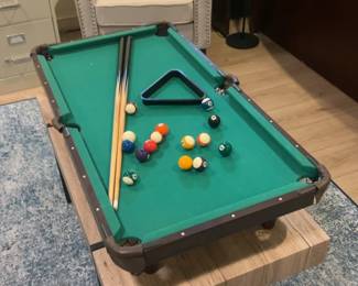 Tabletop Billiards Set with Accessories