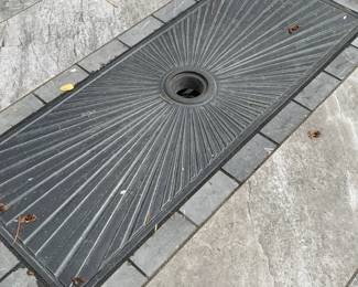 Agio outdoor patio table 