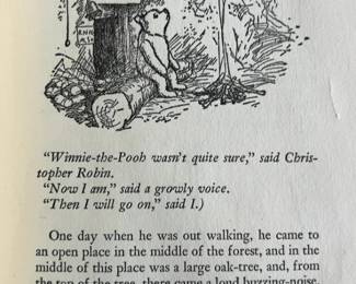 Winnie the Pooh by A.A. Milne Vintage Hardcover Edition