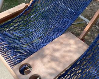 Double Porch Swing with Center Table